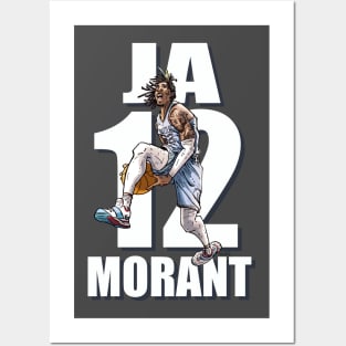 Ja Morant Posters and Art
